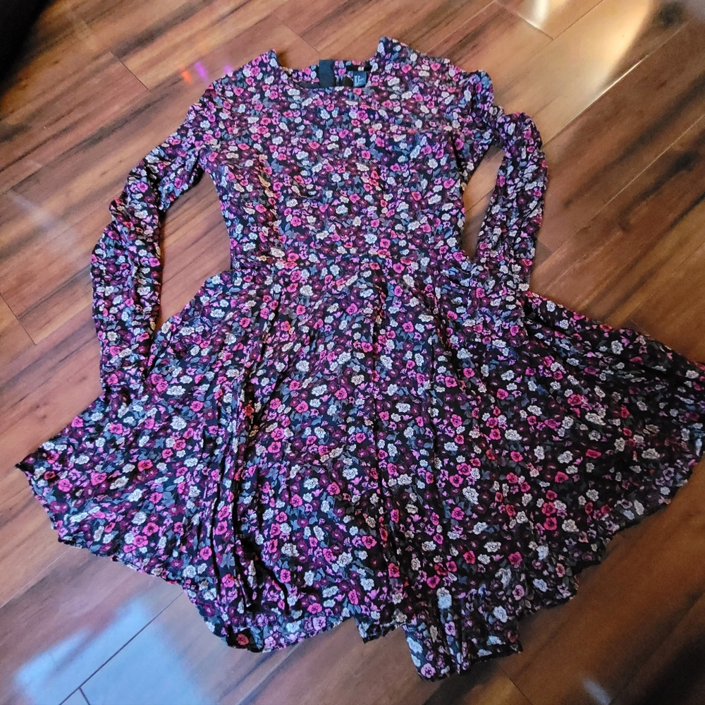 H&M Floral Dress - Pink and Purple